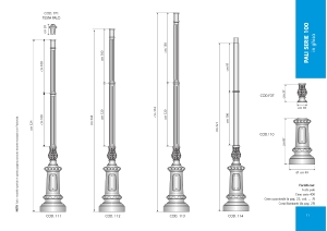 Vedi il dettaglio per Pali serie 100 in ghisa